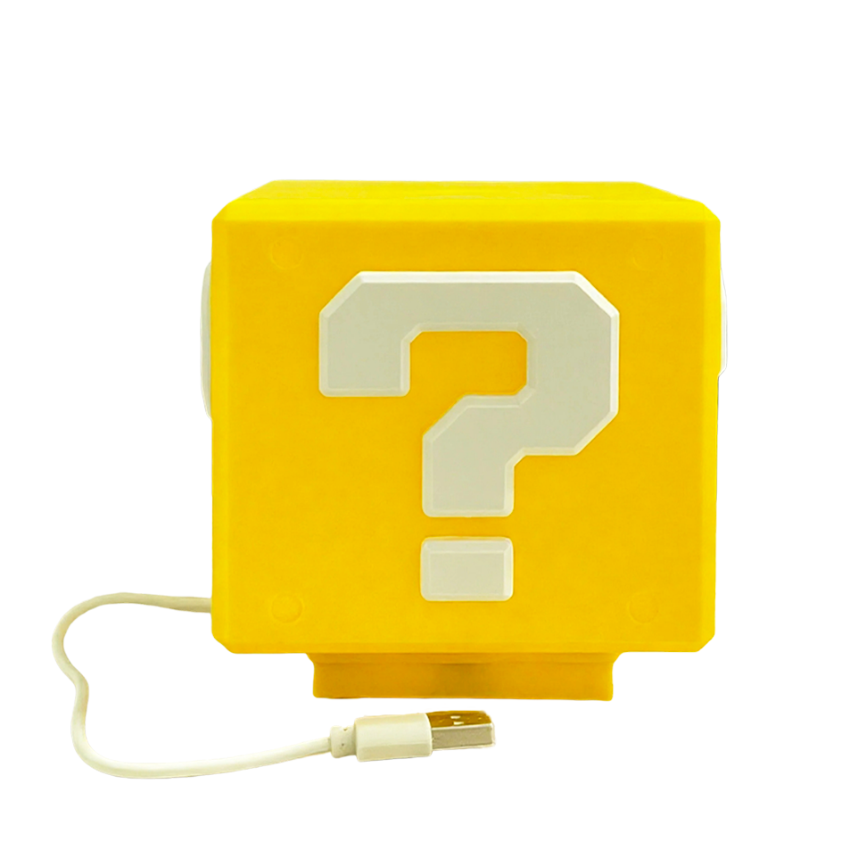 Gaming Accessories For Room - 2026 퀘스션 블록 램프 (사운드 효과