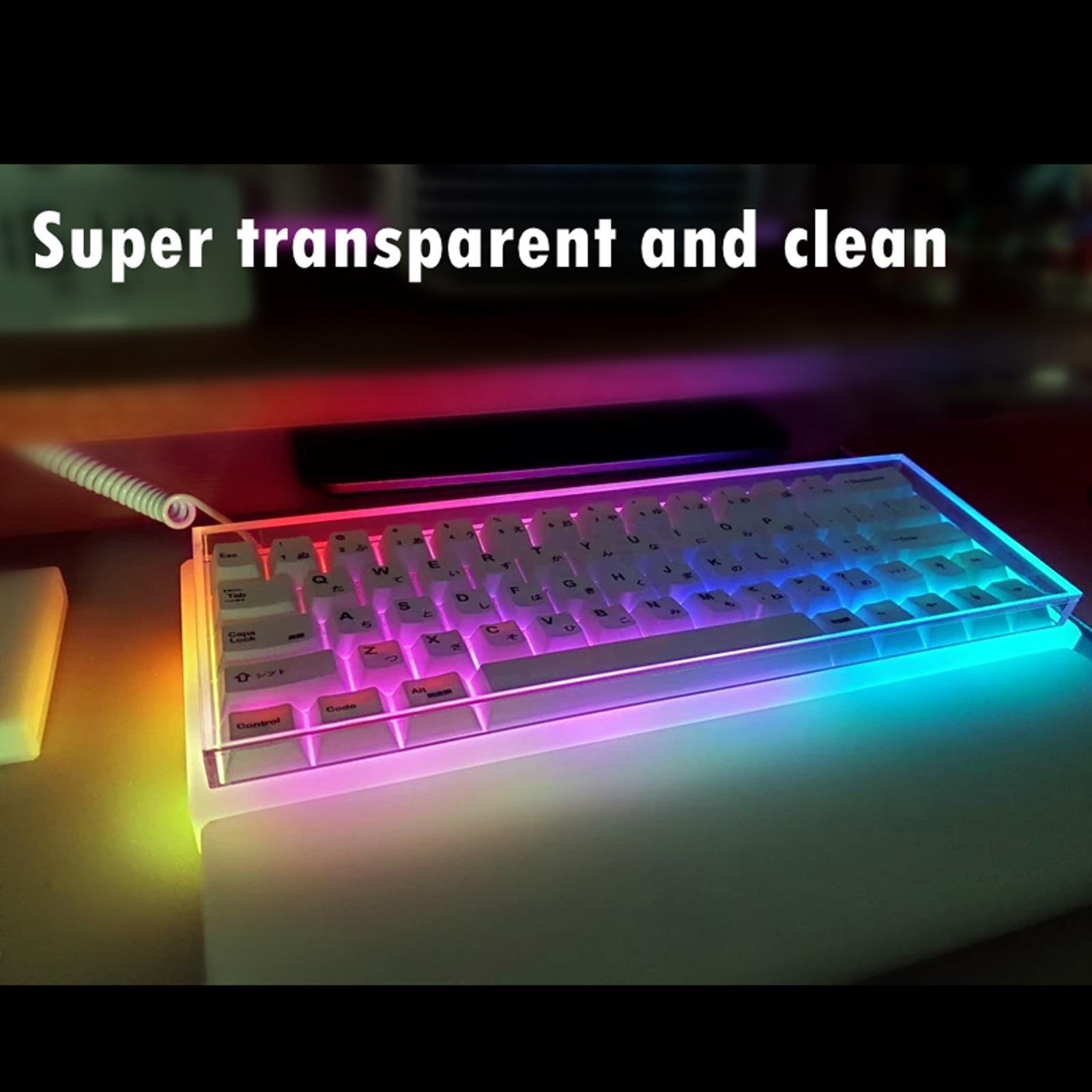 108 키 키보드 먼지 커버 아크릴 투명 고성능 필름  - Gaming Accessories Aesthetic 리뷰 및 가격