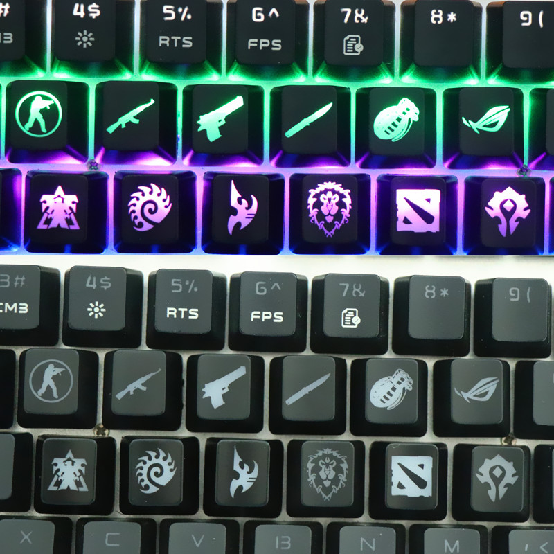 CS GO 게임 키 캡 World Of Warcraft - Gaming Accessories Aesthetic 리뷰 및 가격