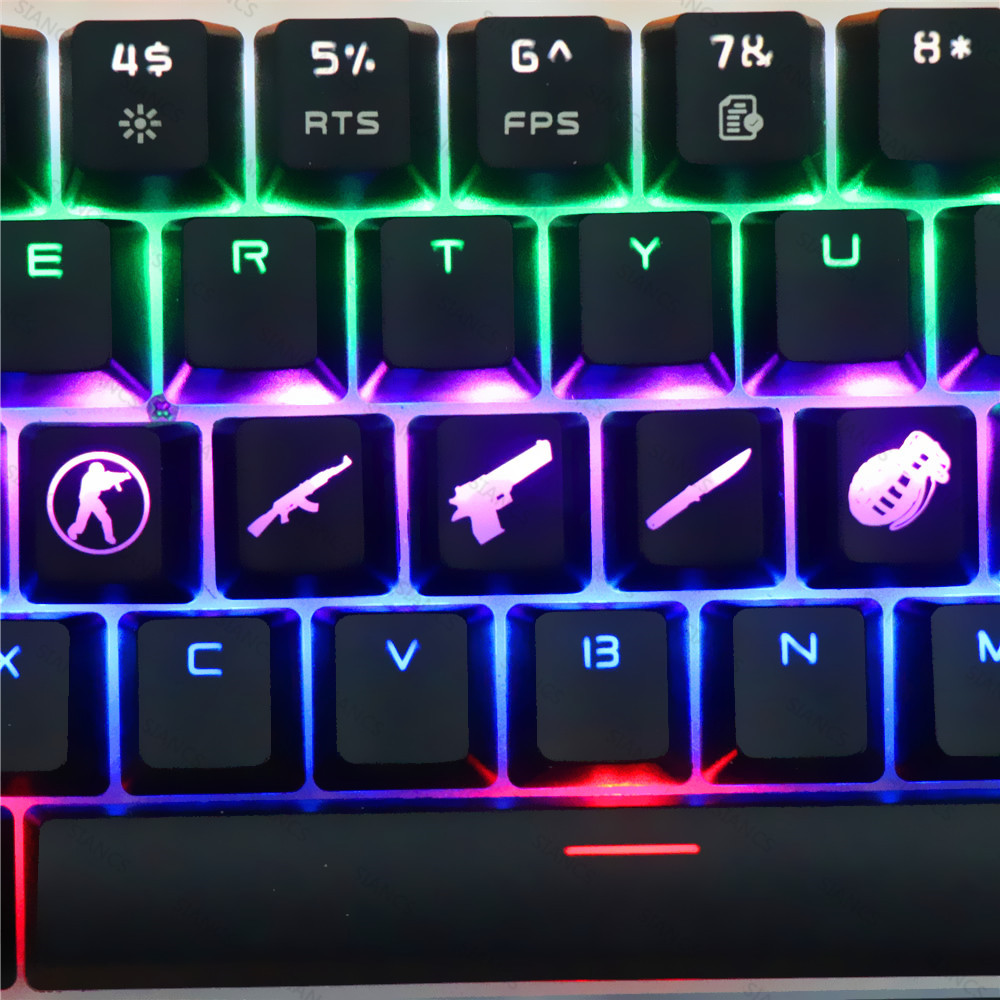 CS GO 게임 키 캡 World Of Warcraft - Gaming Accessories Aesthetic 리뷰 및 가격